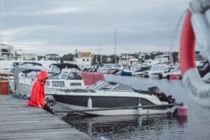 Boats and yachts docked at a port marina, illustrative of San Diego maritime injury and LHWCA claims handled by Babaians Law Firm.