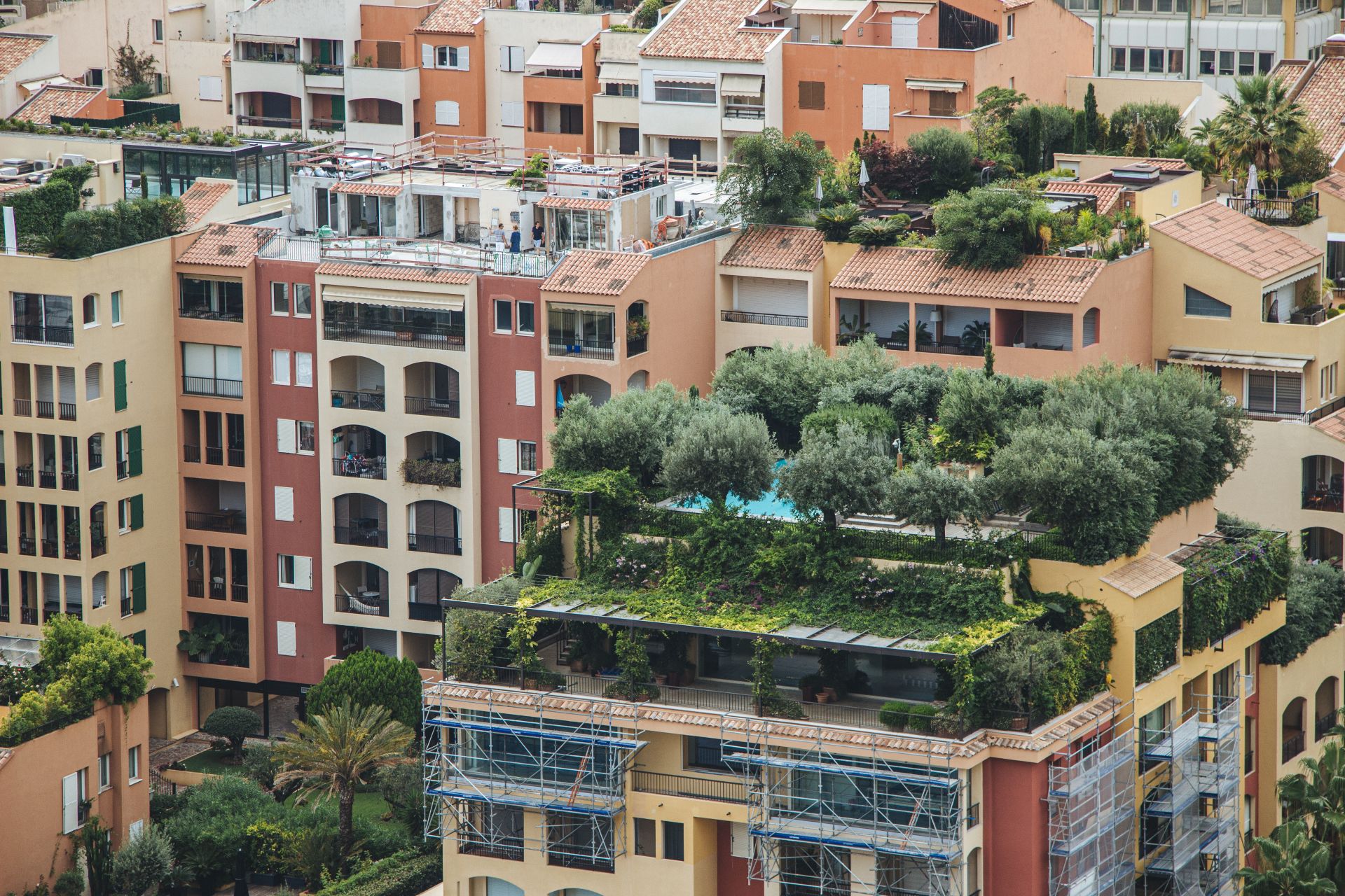 Large apartment buildings with balconies and common areas, illustrating locations where apartment accident and premises liability claims may arise in Los Angeles.