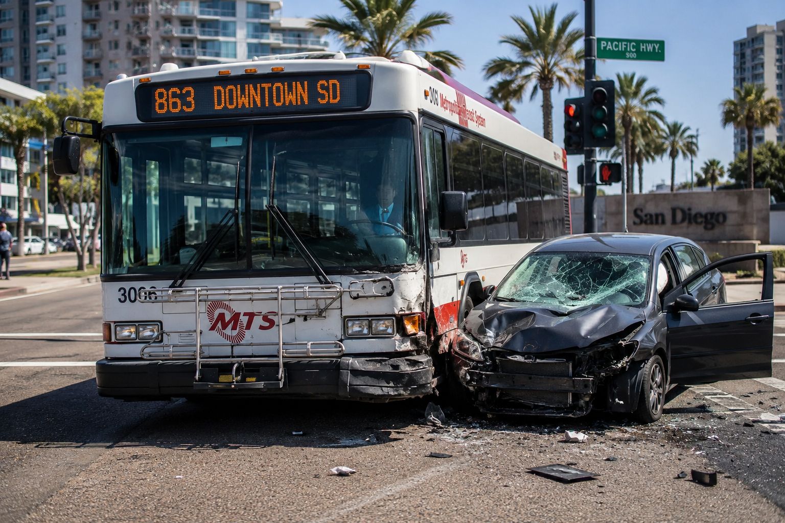 San Diego bus accident lawyer helping victims injured in public and commercial bus accidents